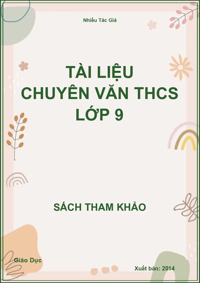 Tài liệu chuyên văn THCS lớp 9
