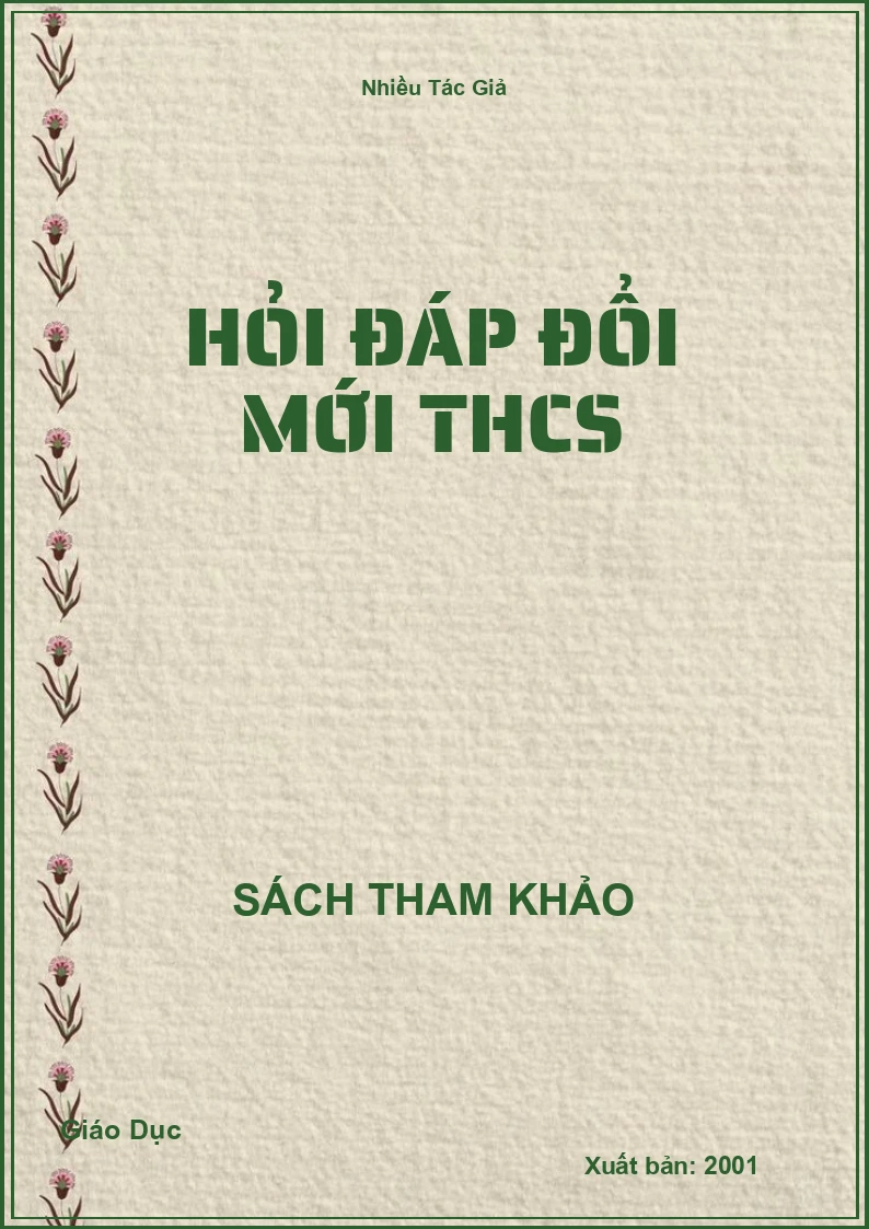Hỏi đáp đổi mới THCS