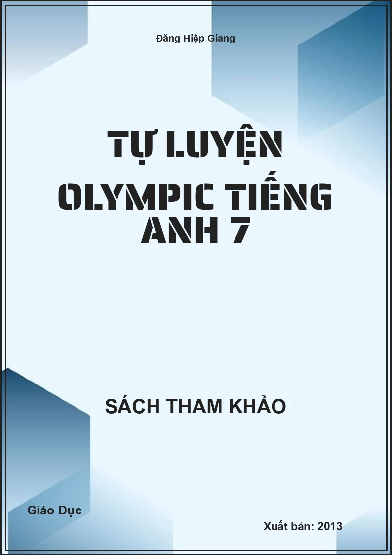 Tự luyện olympic Tiếng Anh 7