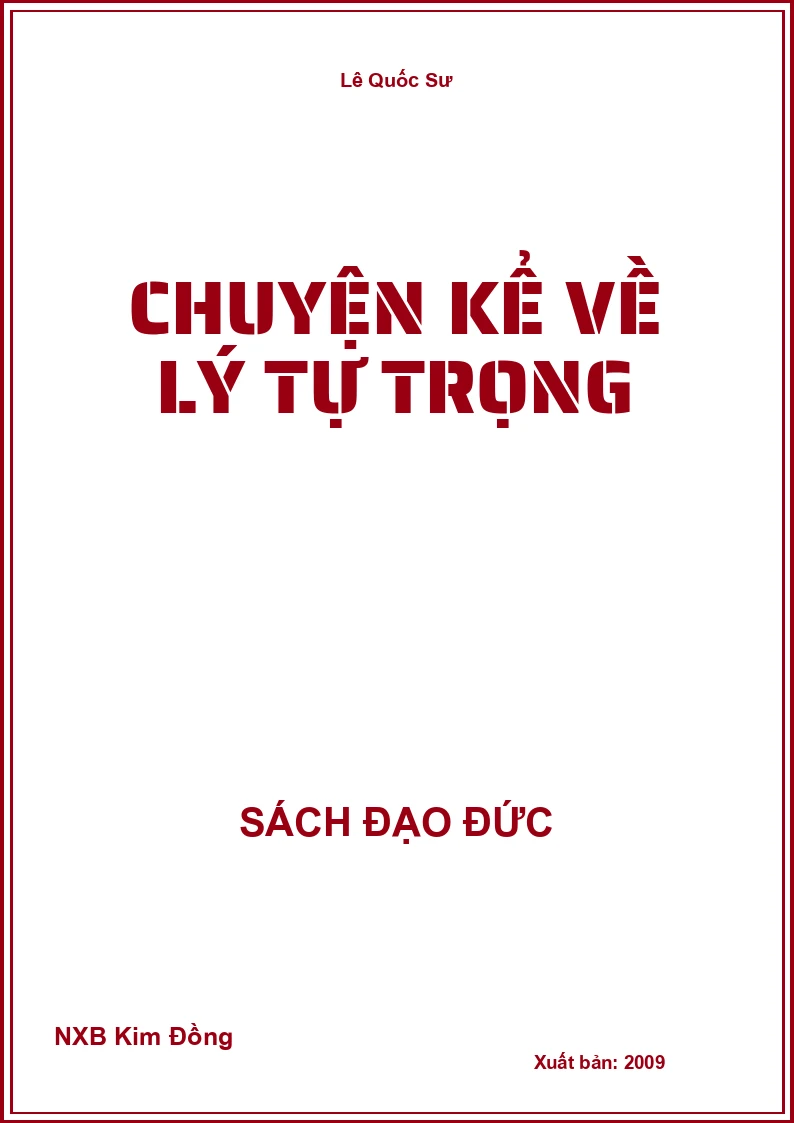Chuyện kể về lý tự trọng