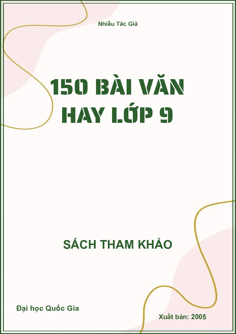 150 Bài văn hay lớp 9