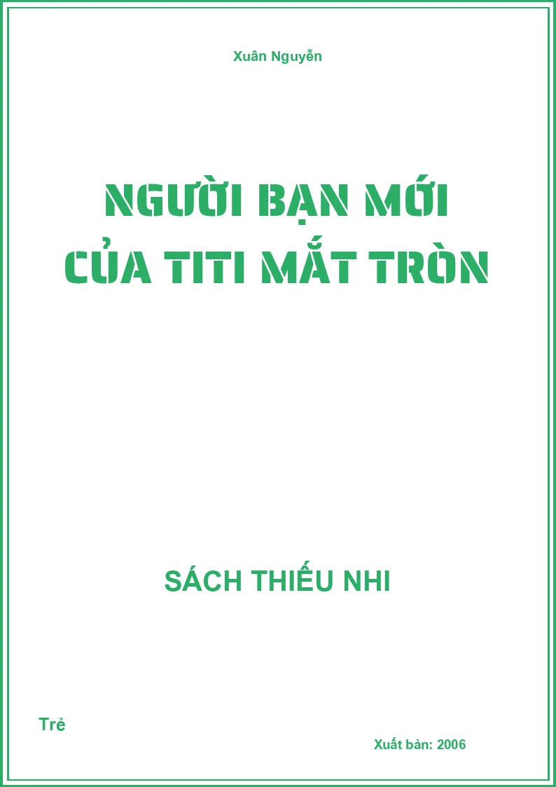 Người bạn mới của titi mắt tròn