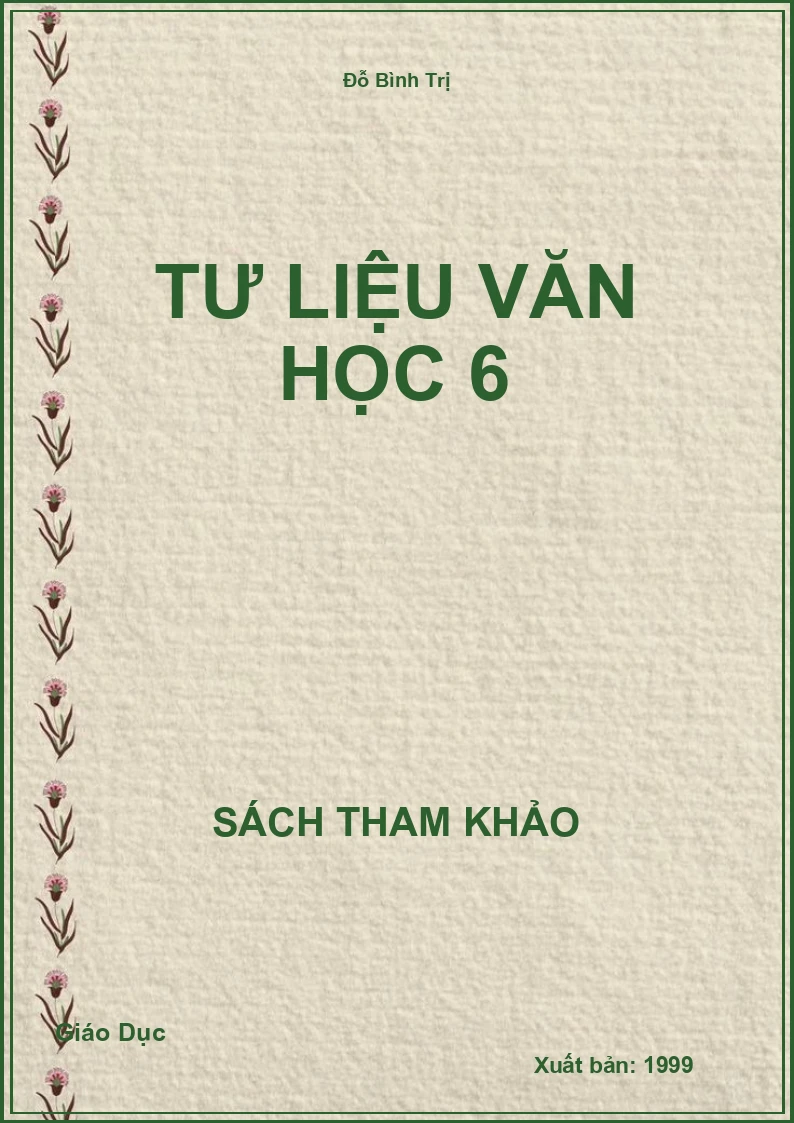 Tư liệu văn học 6