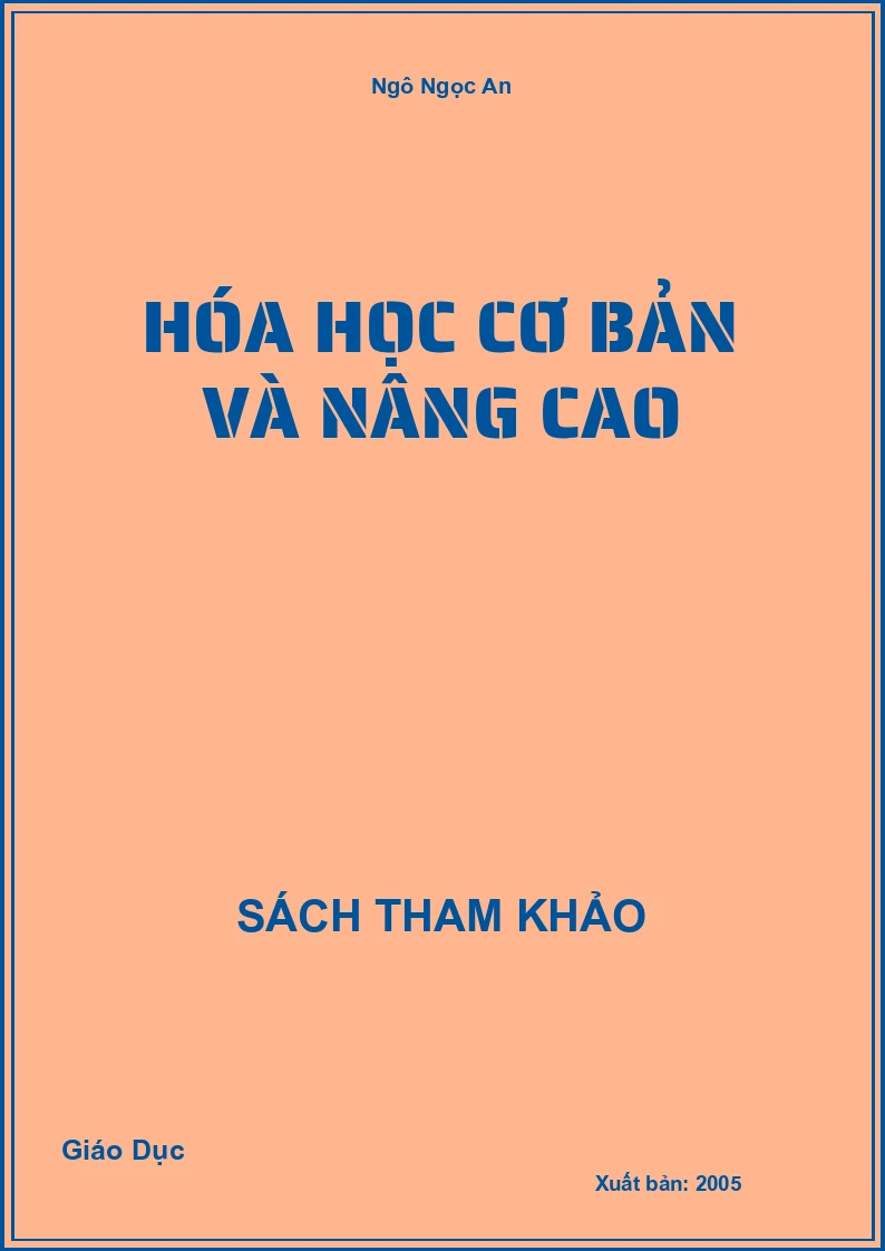 Hóa Học cơ bản và nâng cao