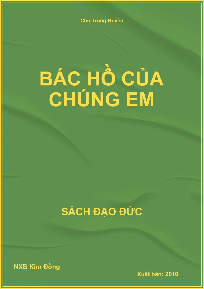 Bác Hồ của chúng em