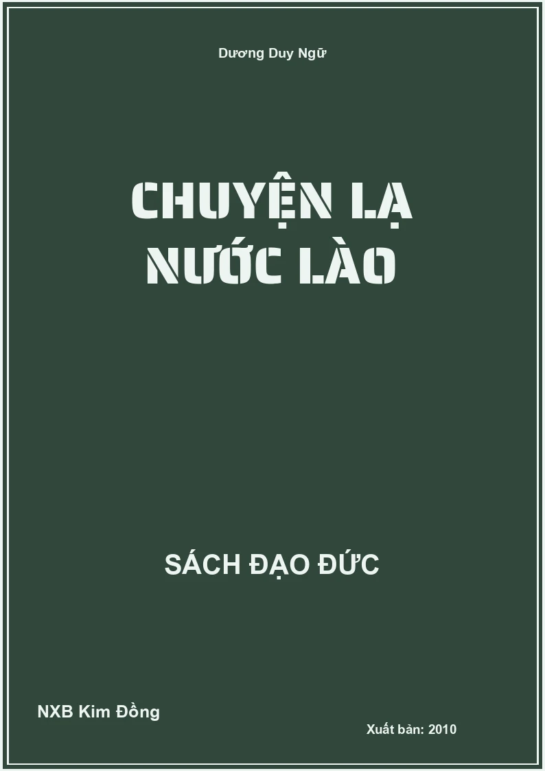 Chuyện lạ nước lào