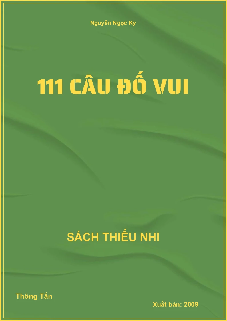 111 Câu đố vui