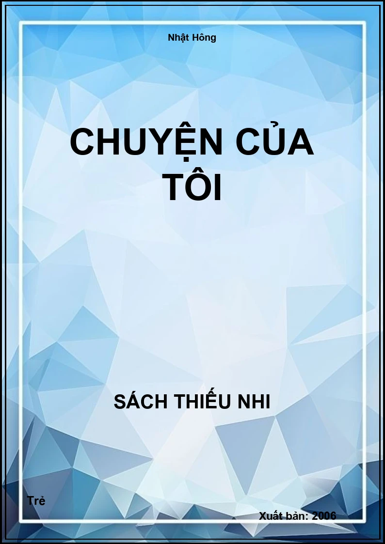 Chuyện của tôi