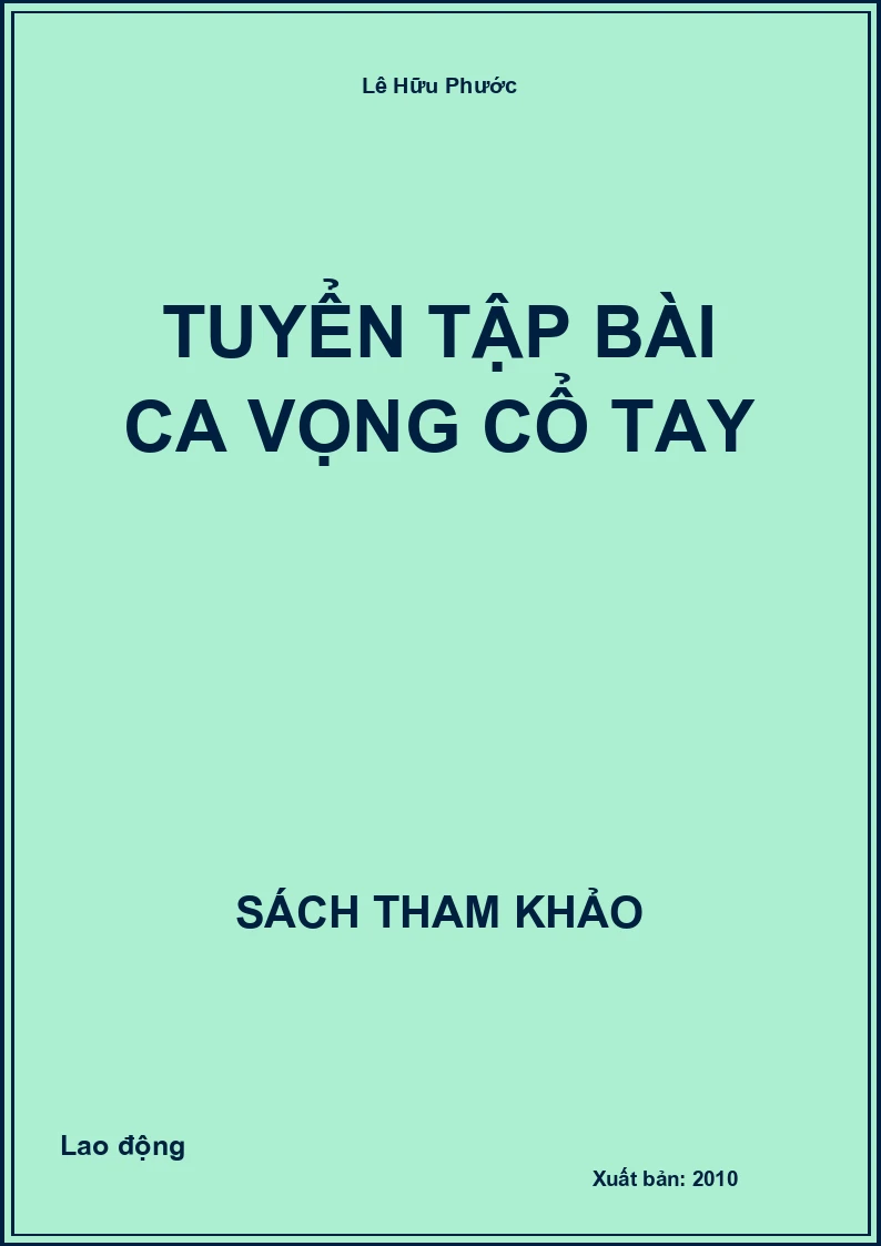 Tuyển tập bài ca vọng cổ hay