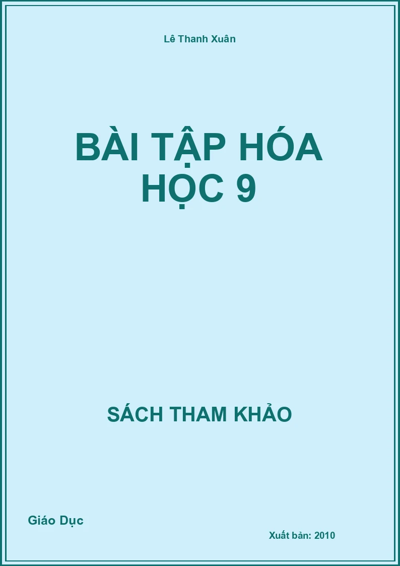 Bài tập Hóa Học 9