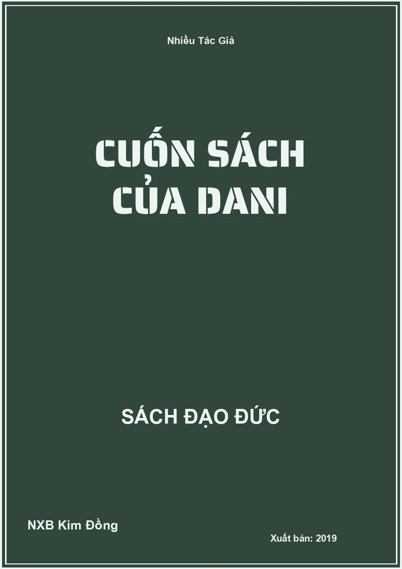 Cuốn sách của Dani