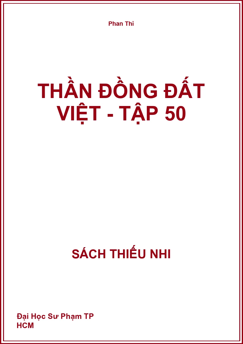 Thần đồng đất Việt - tập 50