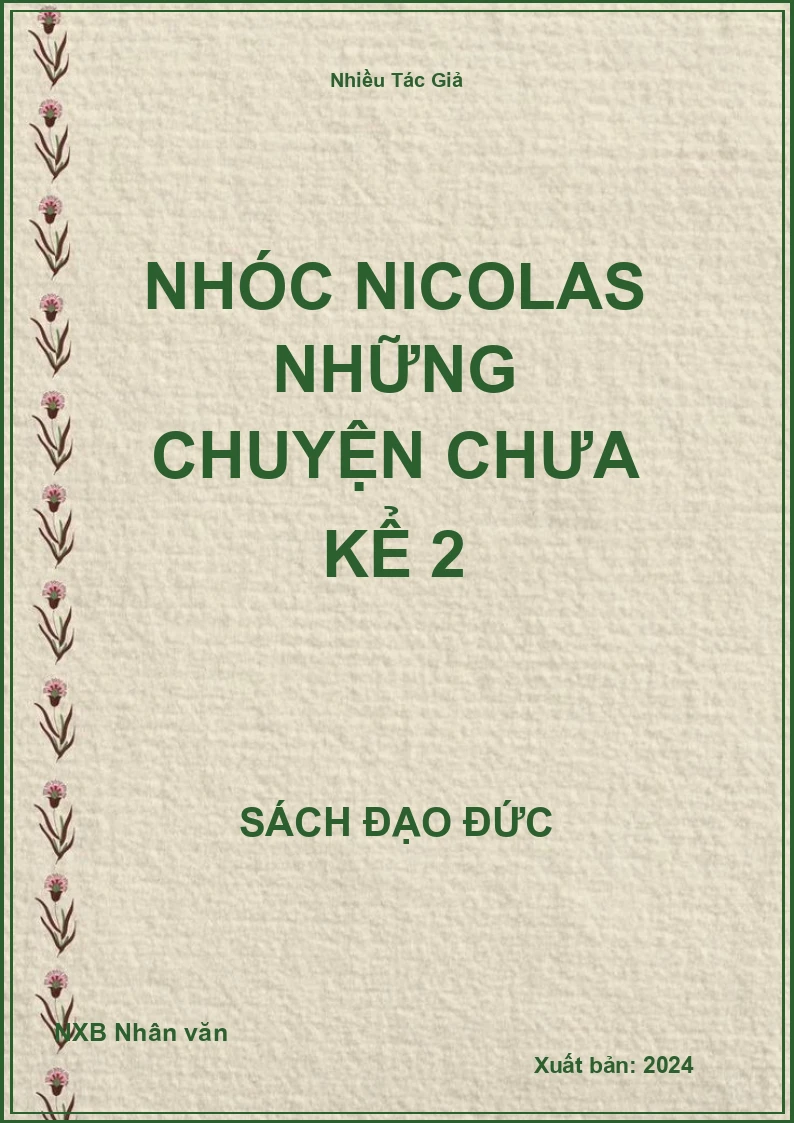 Nhóc nicolas những chuyện chưa kể 2