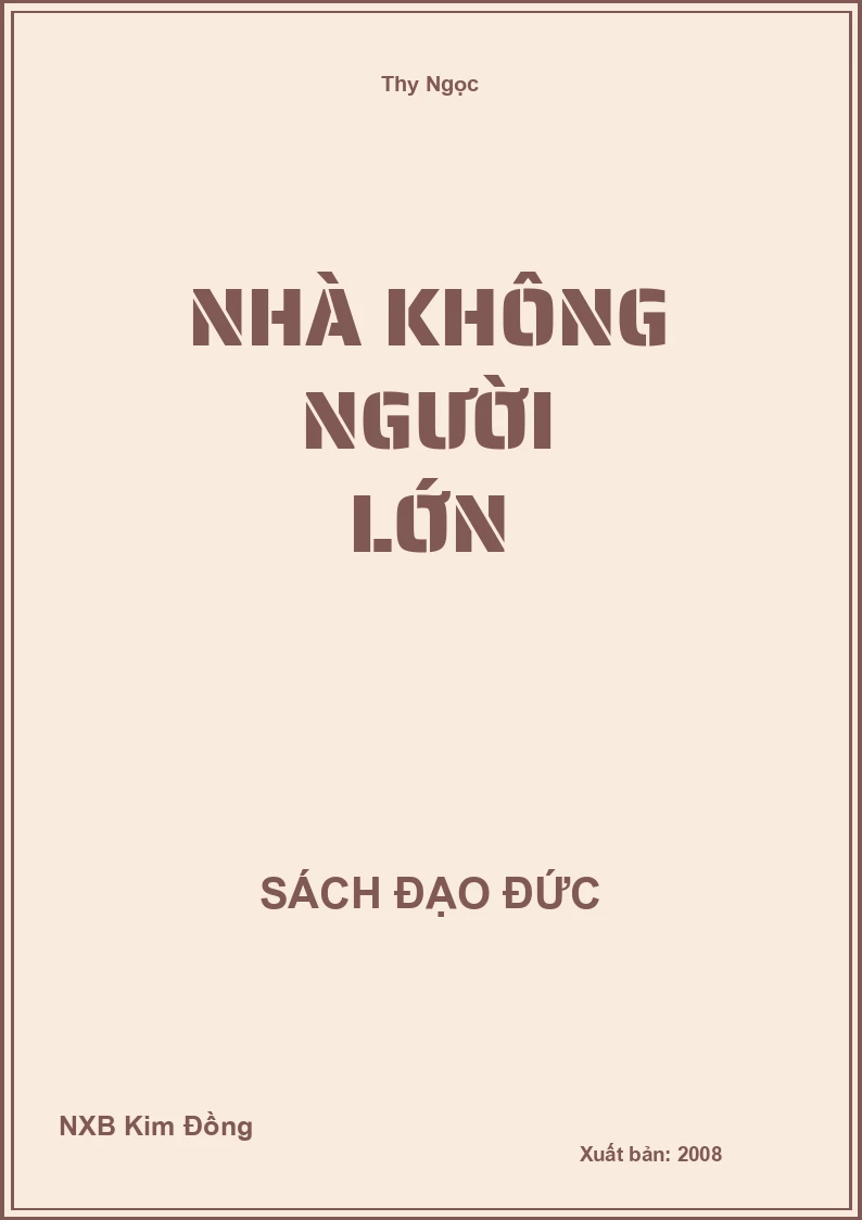 Nhà không người lớn