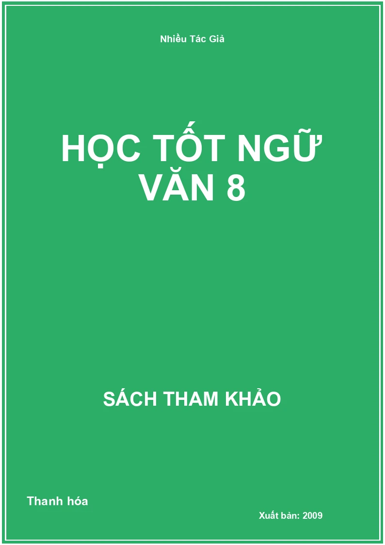 Học tốt Ngữ Văn 8