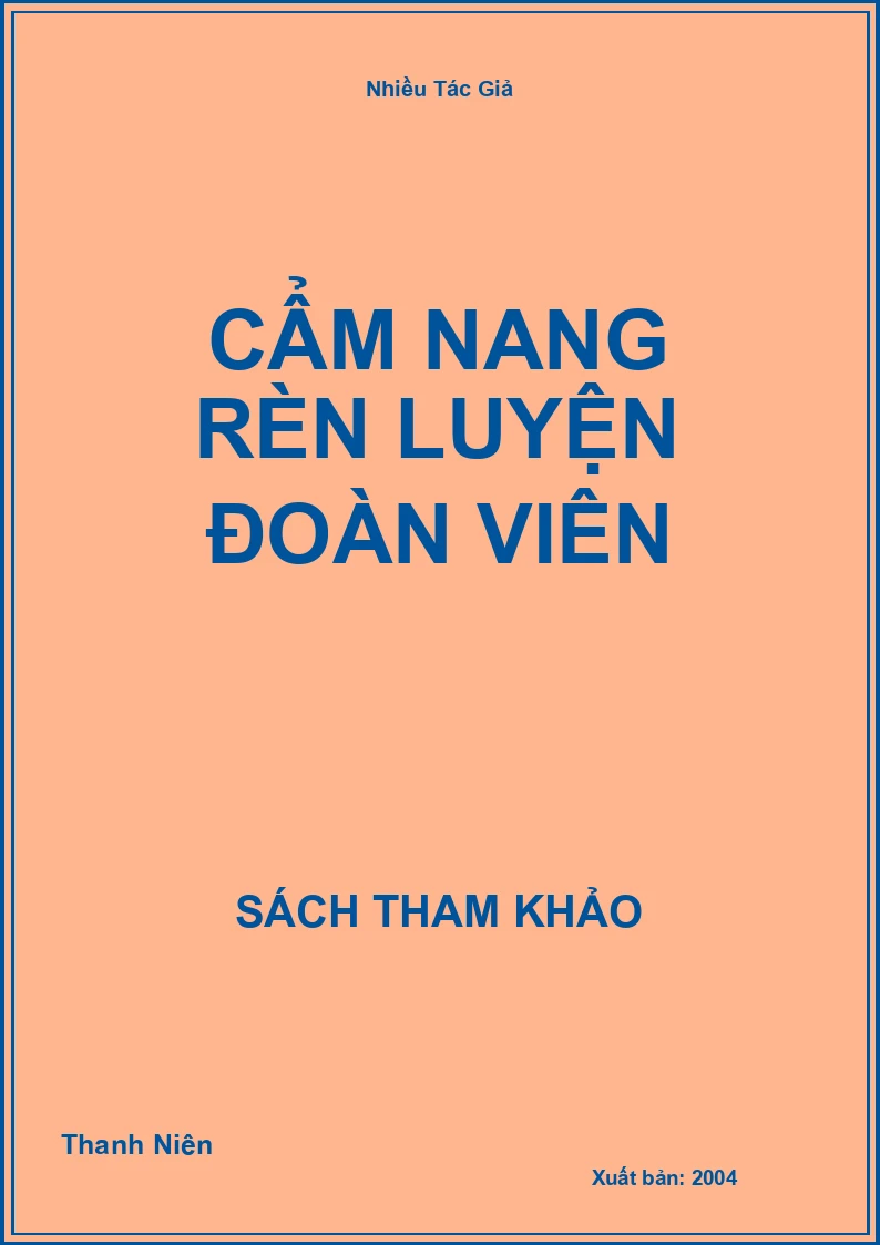 Cẩm nang rèn luyện đoàn viên