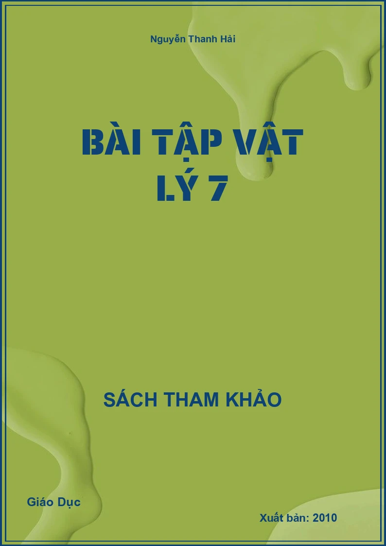 Bài tập Vật Lý 7