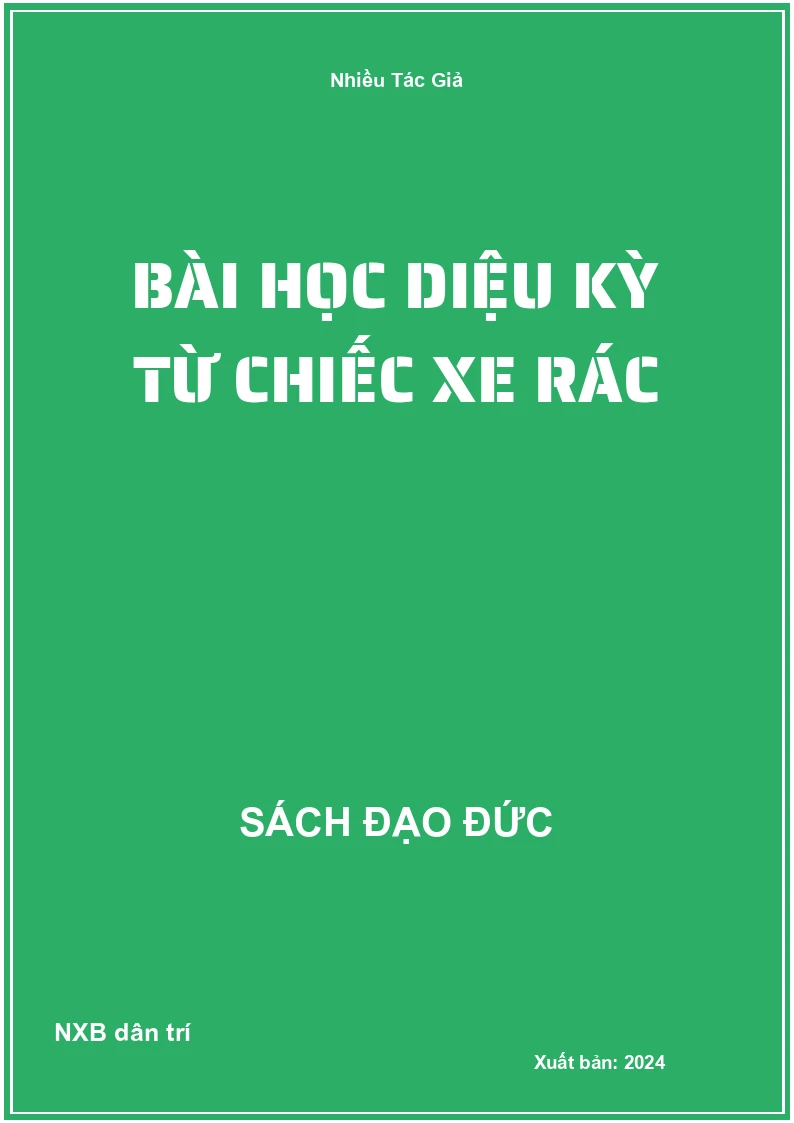 Bài học diệu kỳ từ chiếc xe rác