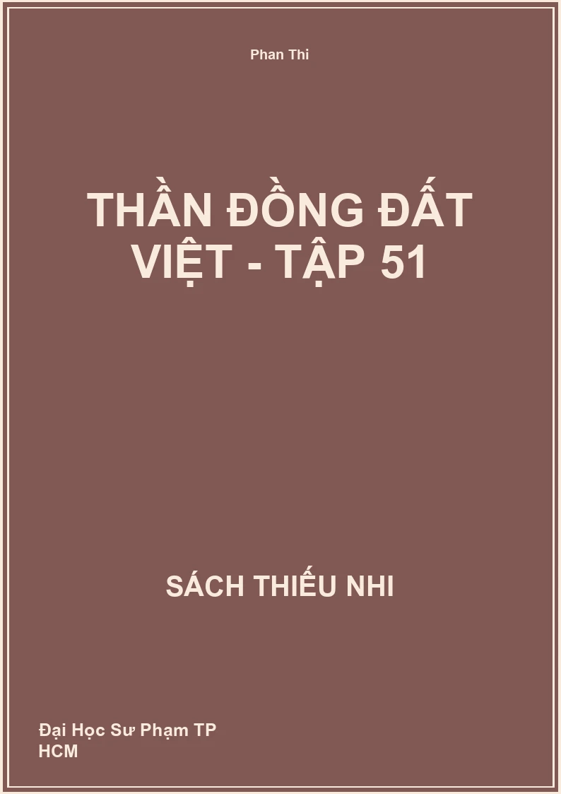 Thần đồng đất Việt - tập 51