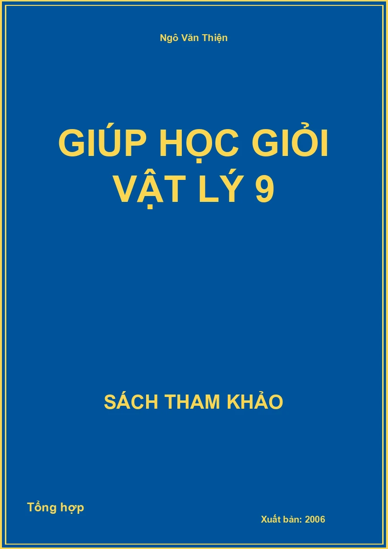 Giúp học giỏi Vật Lý 9