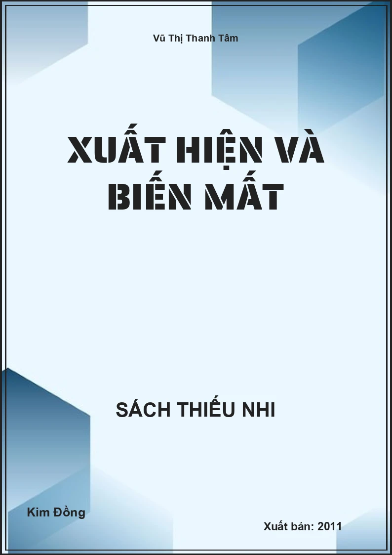 Xuất hiện và biến mất