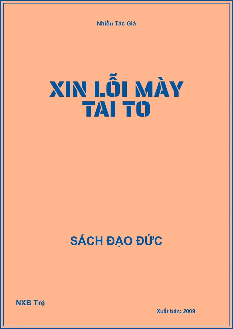 Xin lỗi mày tai to