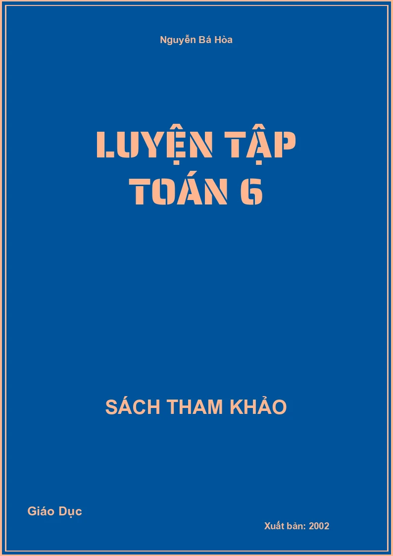 Luyện tập Toán 6