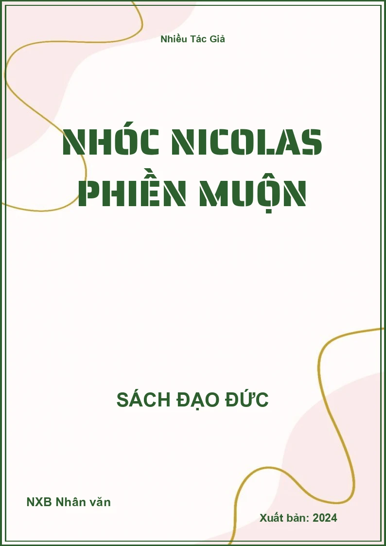 Nhóc NICOLAS phiền muộn