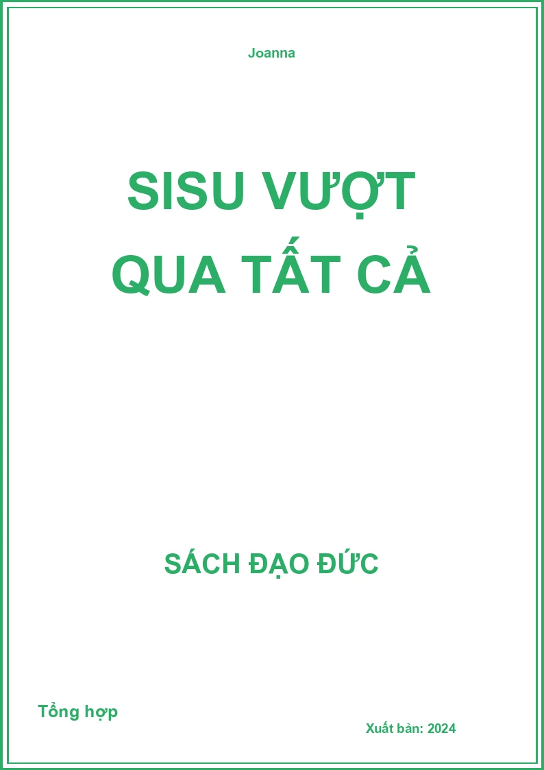 Sisu vượt qua tất cả