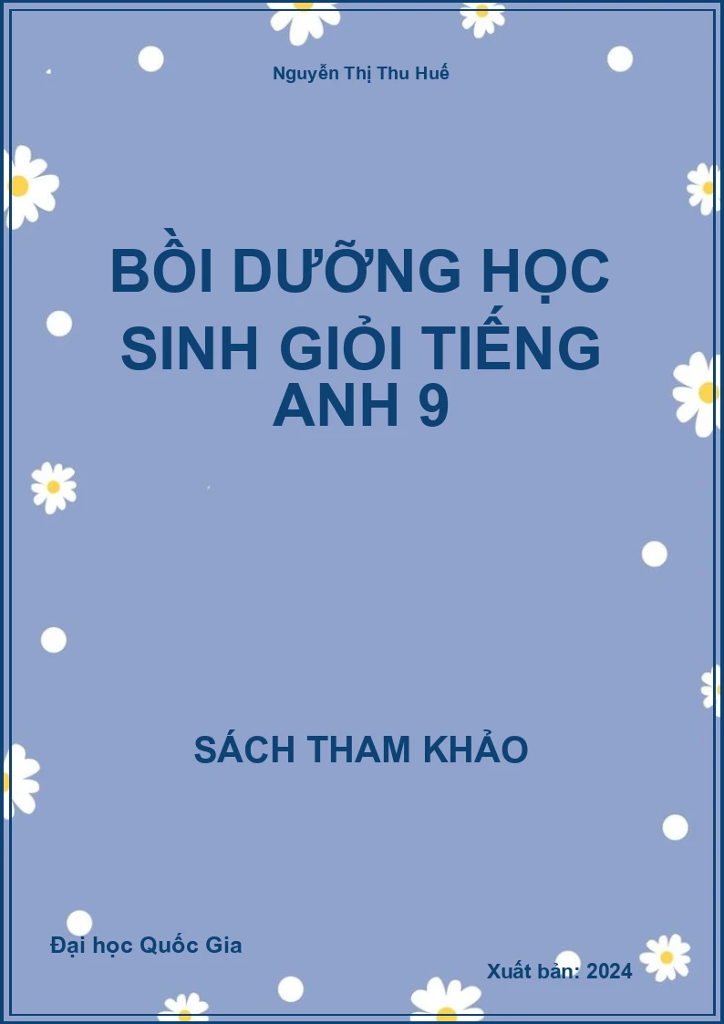 Bồi dưỡng học sinh giỏi Tiếng Anh 9
