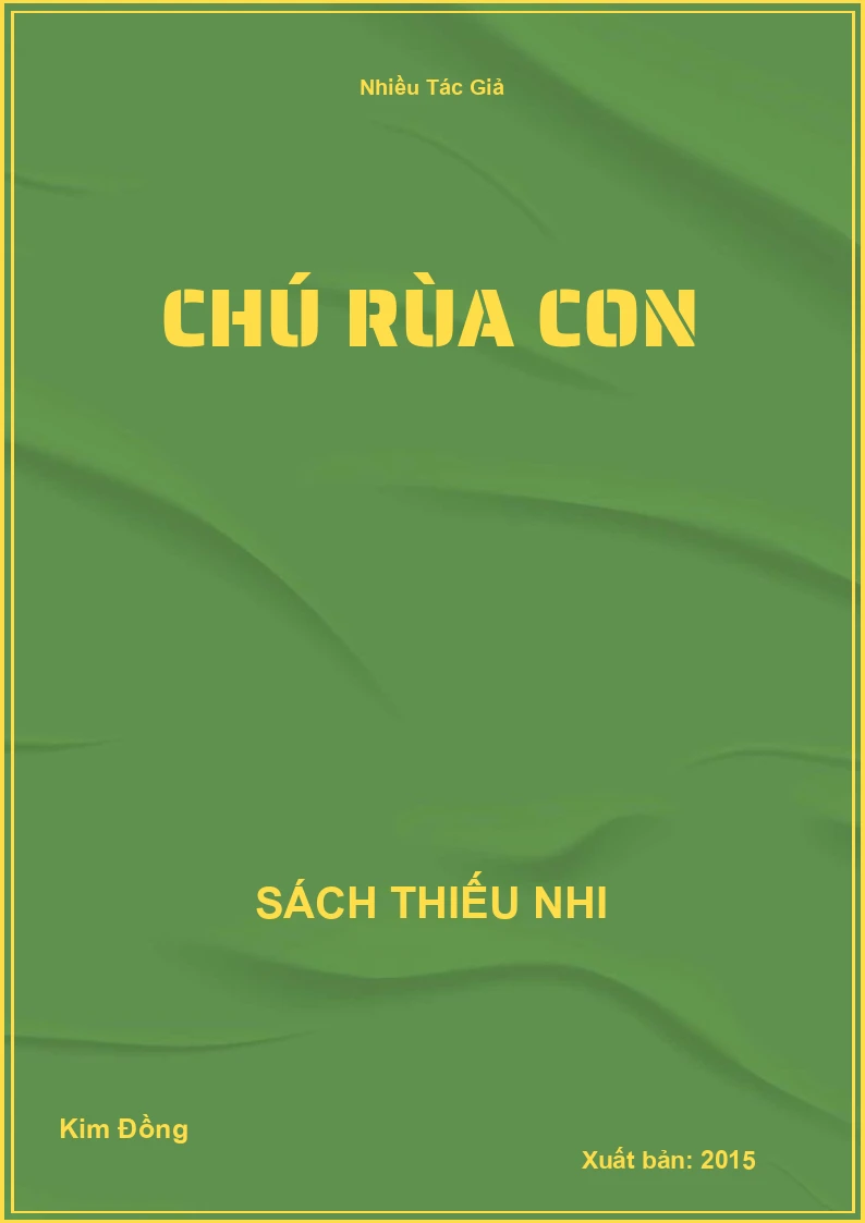 Chú rùa con