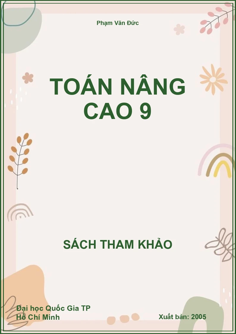 Toán nâng cao 9