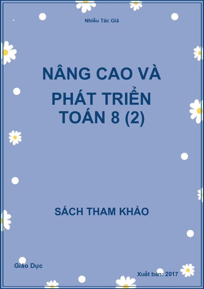 Nâng cao và phát triển Toán 8 (2)