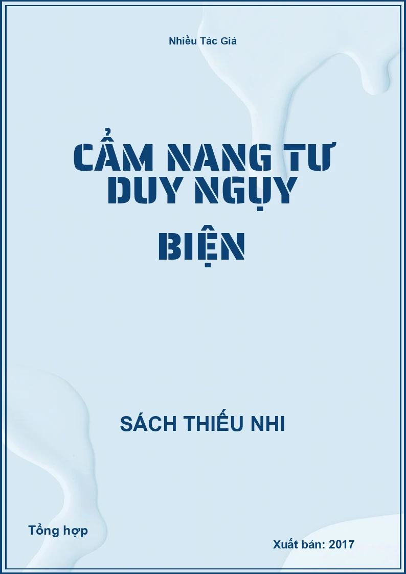 Cẩm nang tư duy ngụy biện