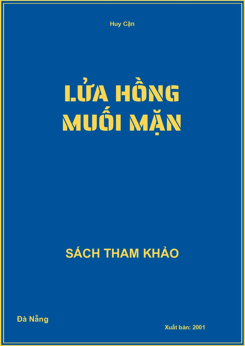 Lửa hồng muối mặn