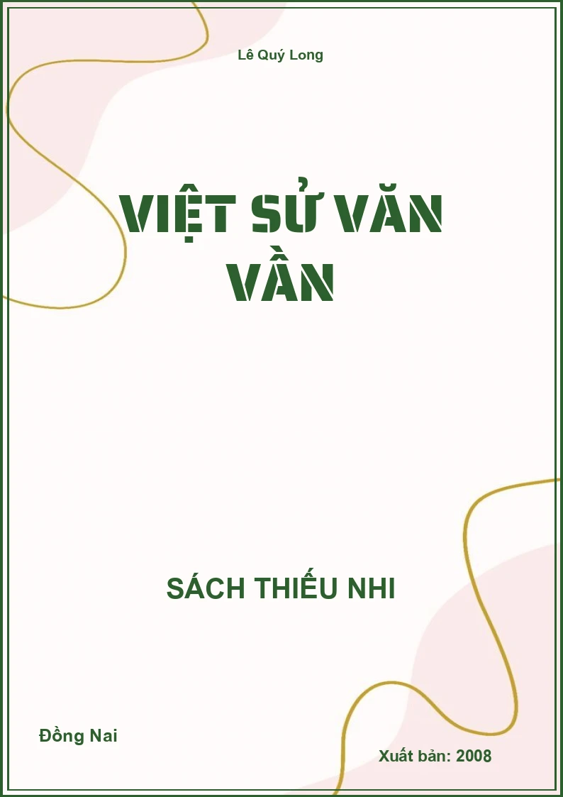 Việt sử văn vần