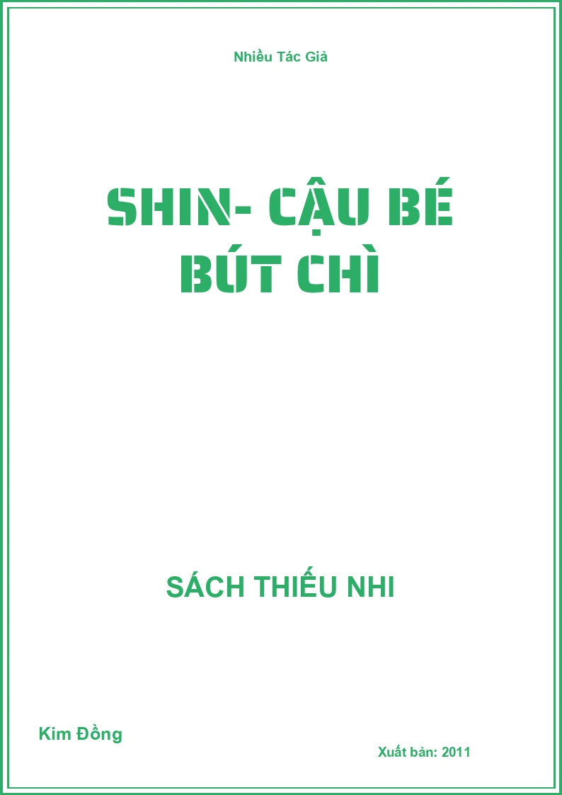Shin- cậu bé bút chì