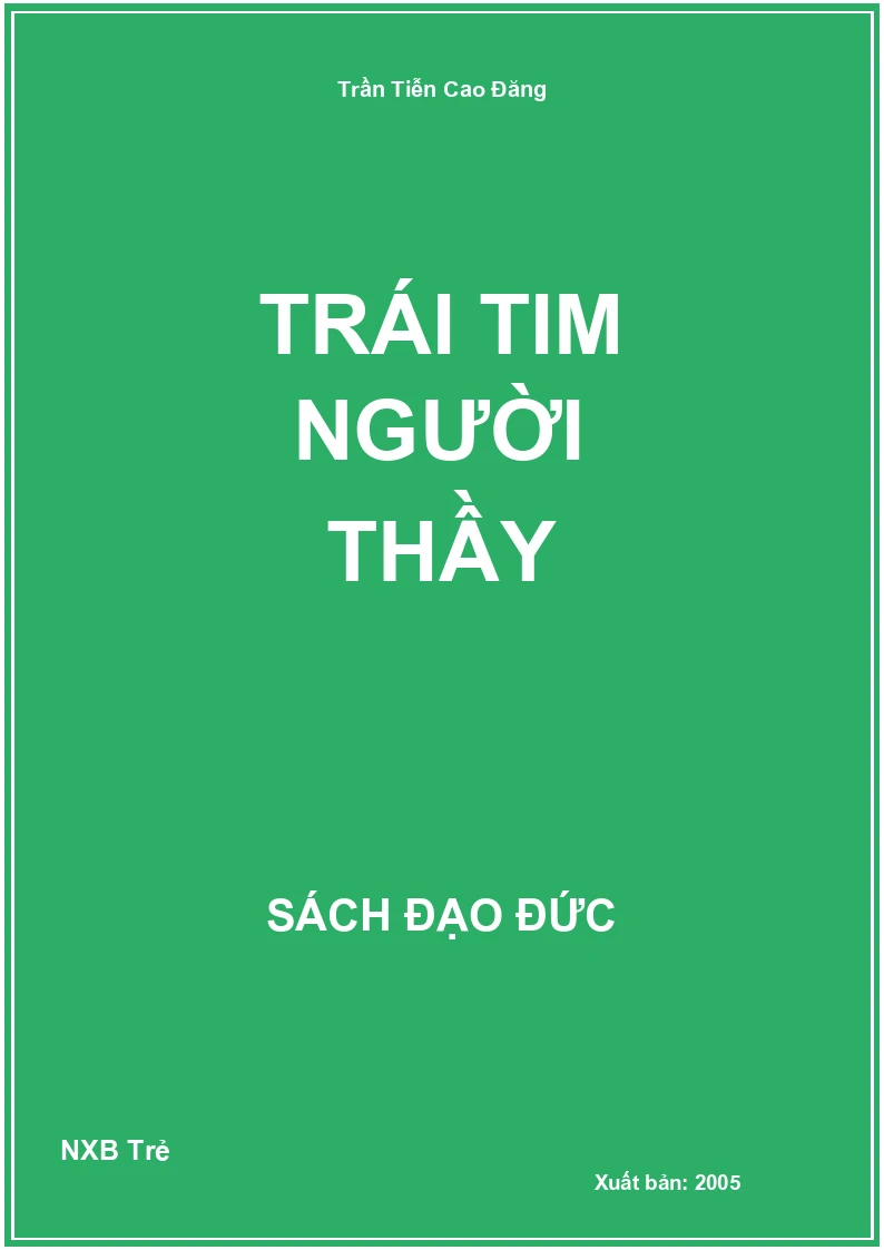 Trái tim người thầy