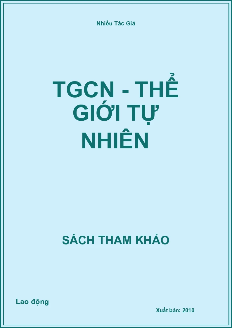 TGCN - Thể giới tự nhiên