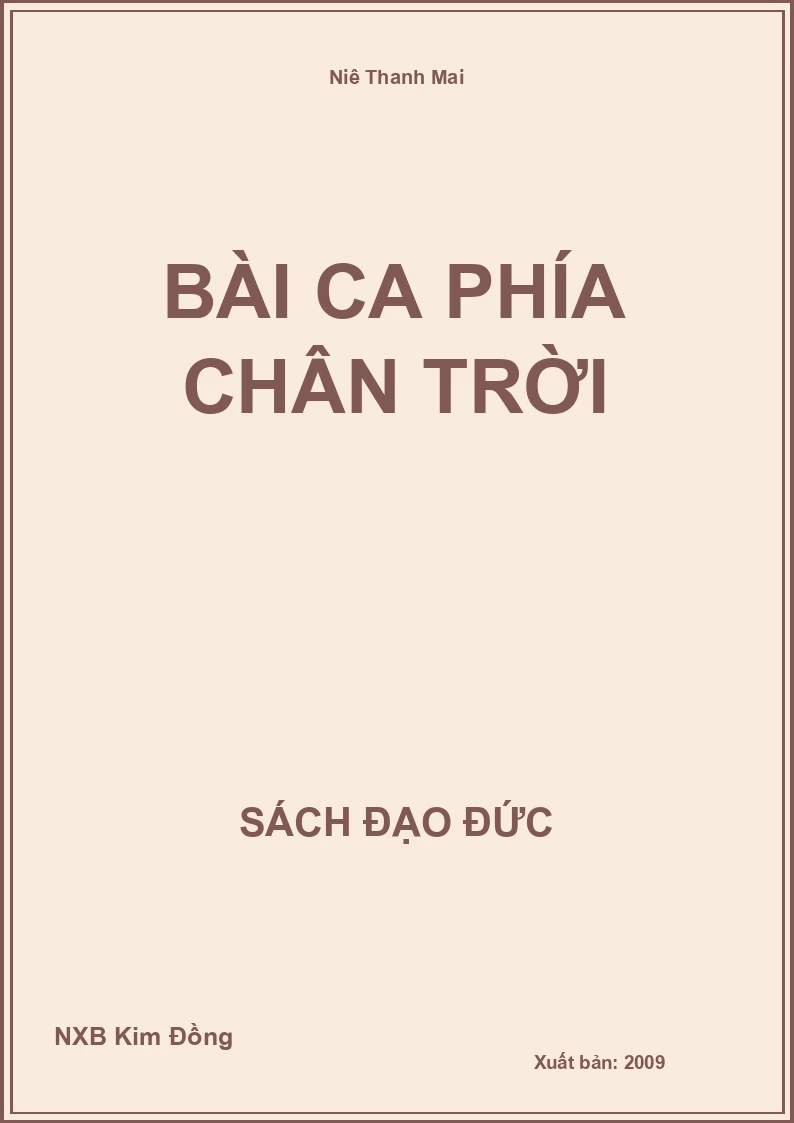 Bài ca phía chân trời