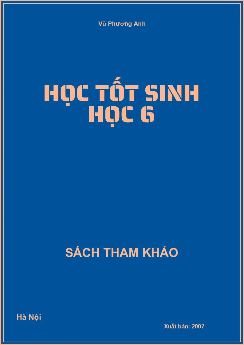 Học tốt Sinh học 6