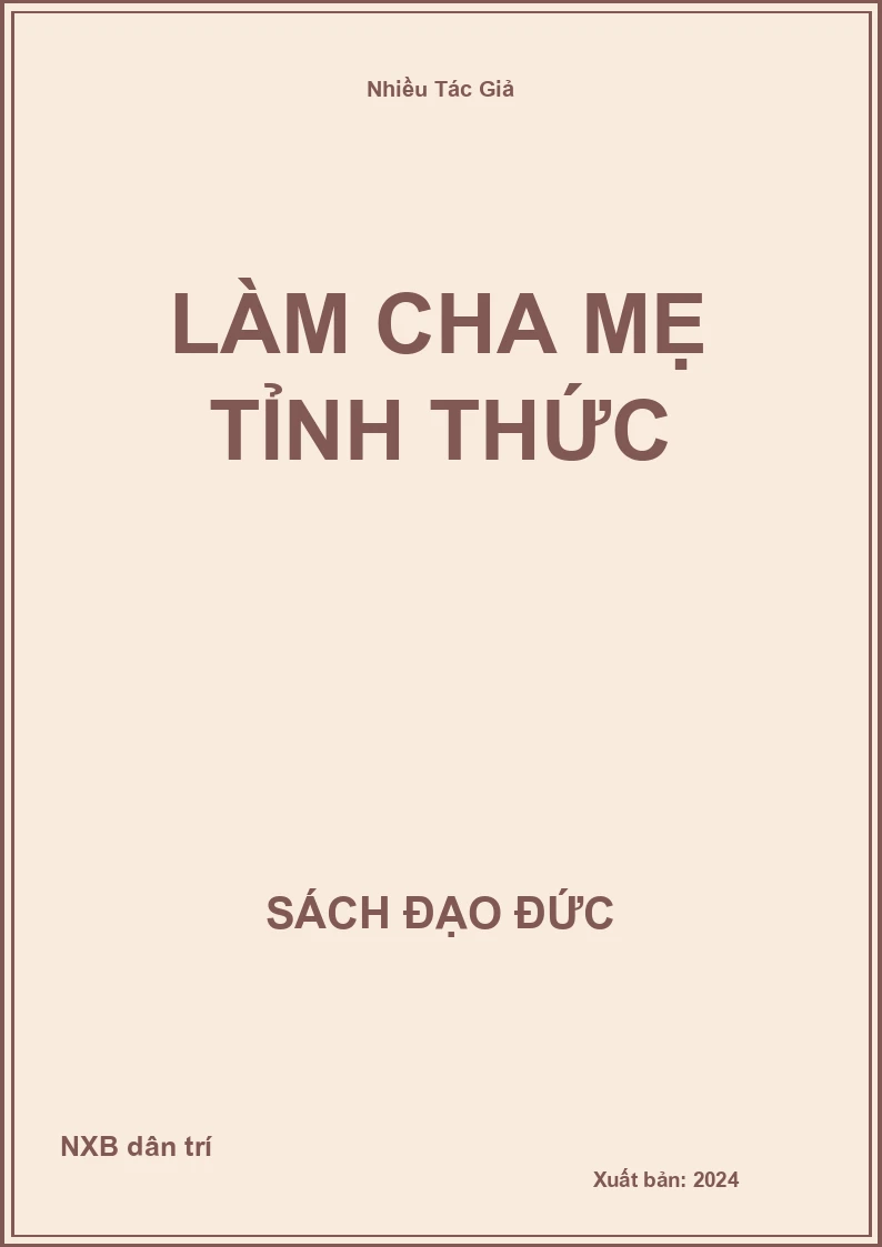 Làm cha mẹ tỉnh thức