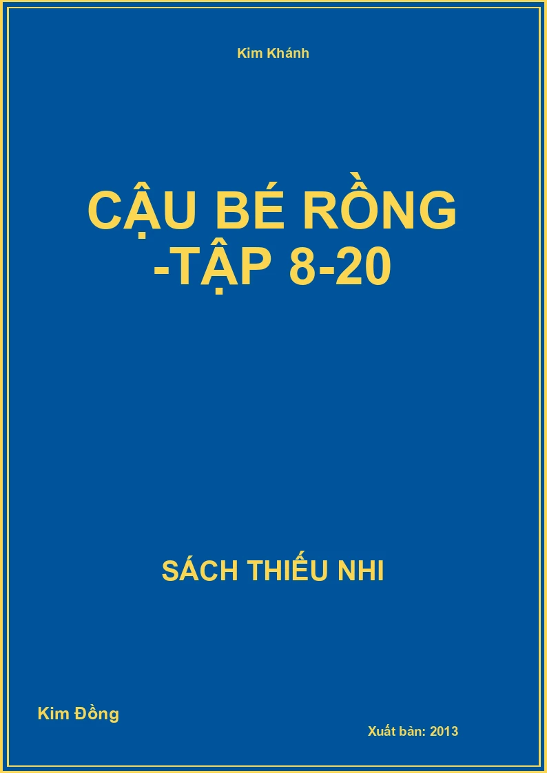 Cậu bé rồng - tập 8-20