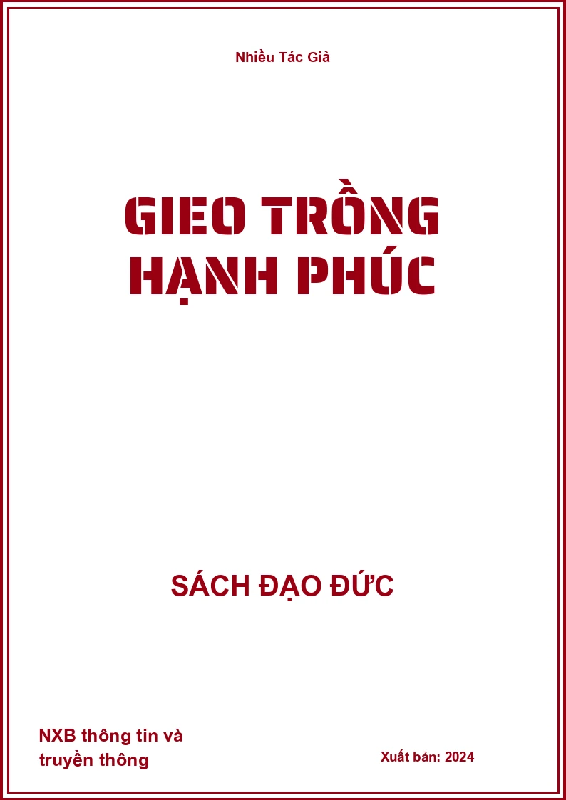 Gieo trồng hạnh phúc