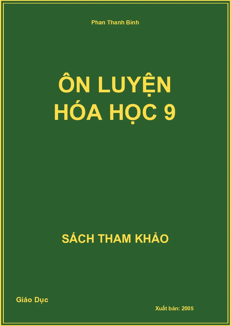 Ôn luyện Hóa Học 9