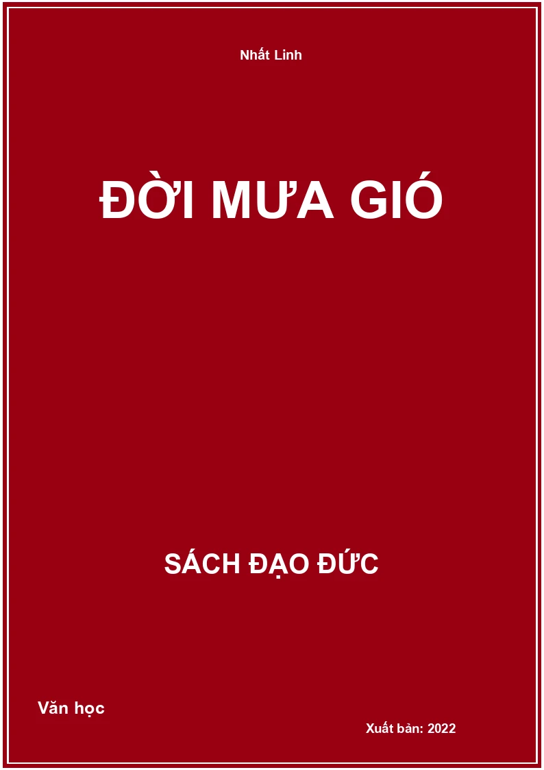Đời mưa gió