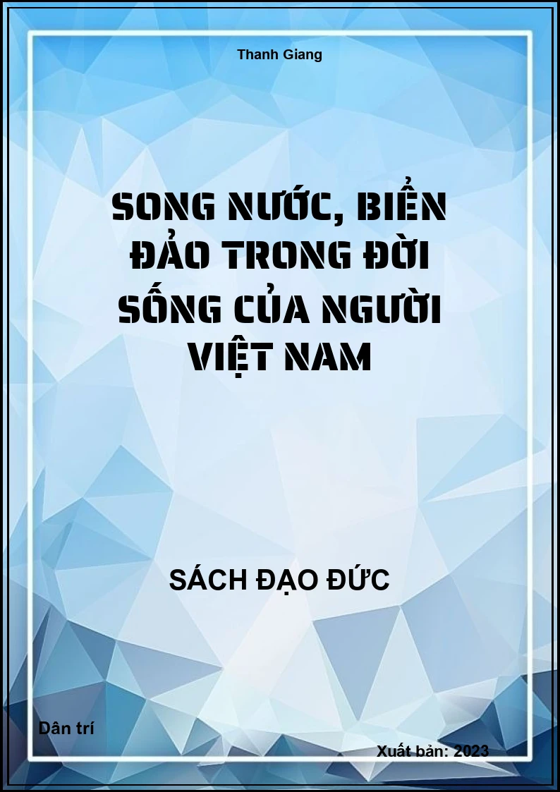 Song nước, biển đảo trong đời sống của người Việt Nam