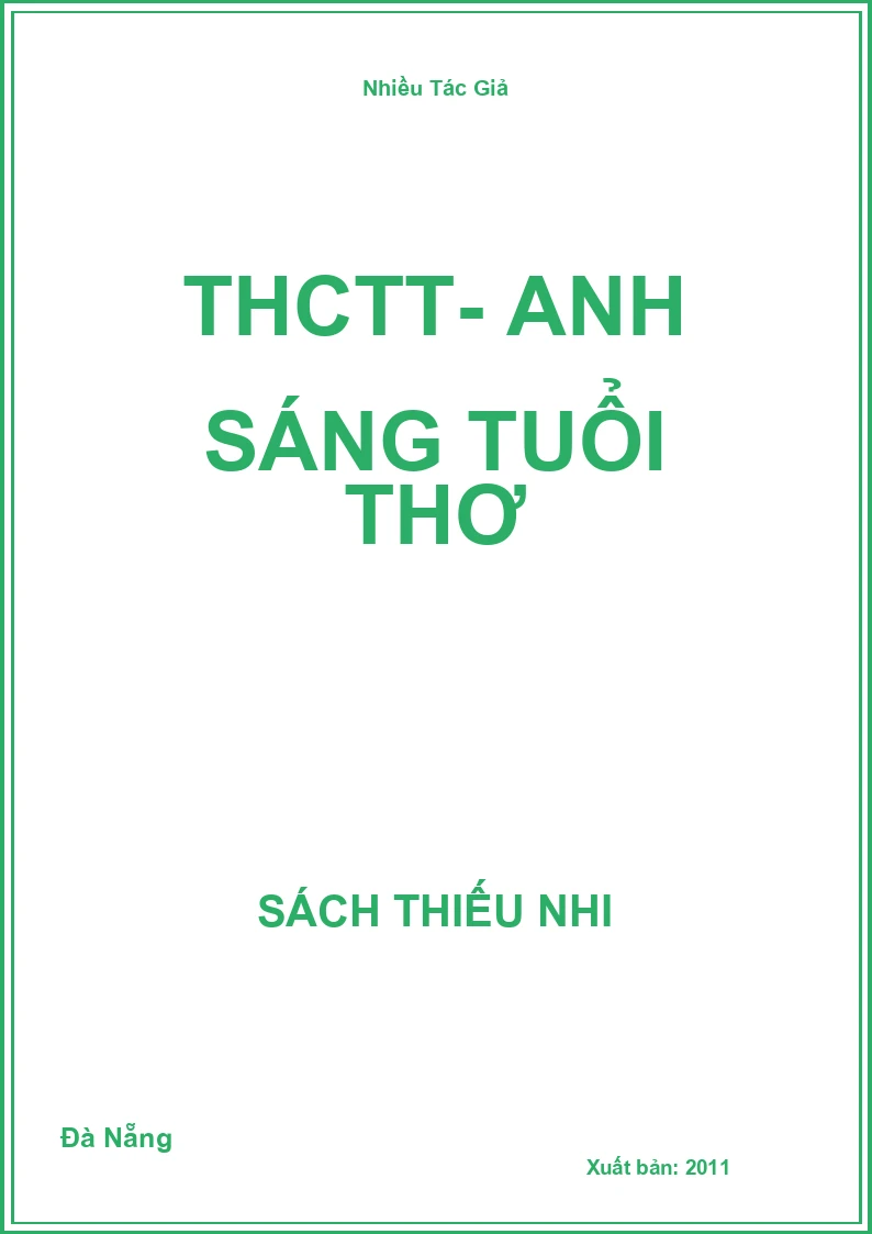 THCTT- Ánh sáng tuổi thơ