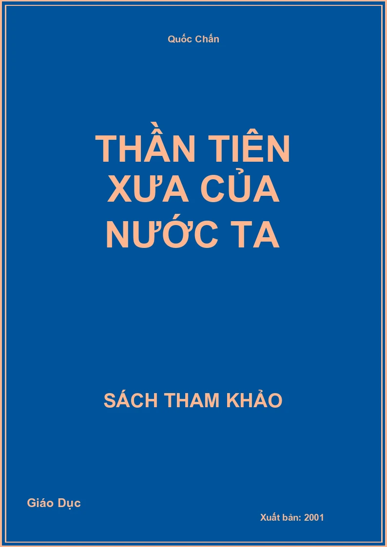 Thần tiên xưa của nước ta