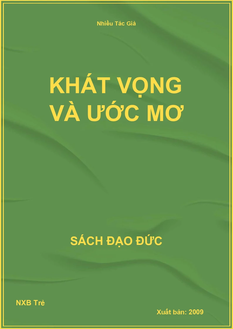 Khát vọng và ước mơ